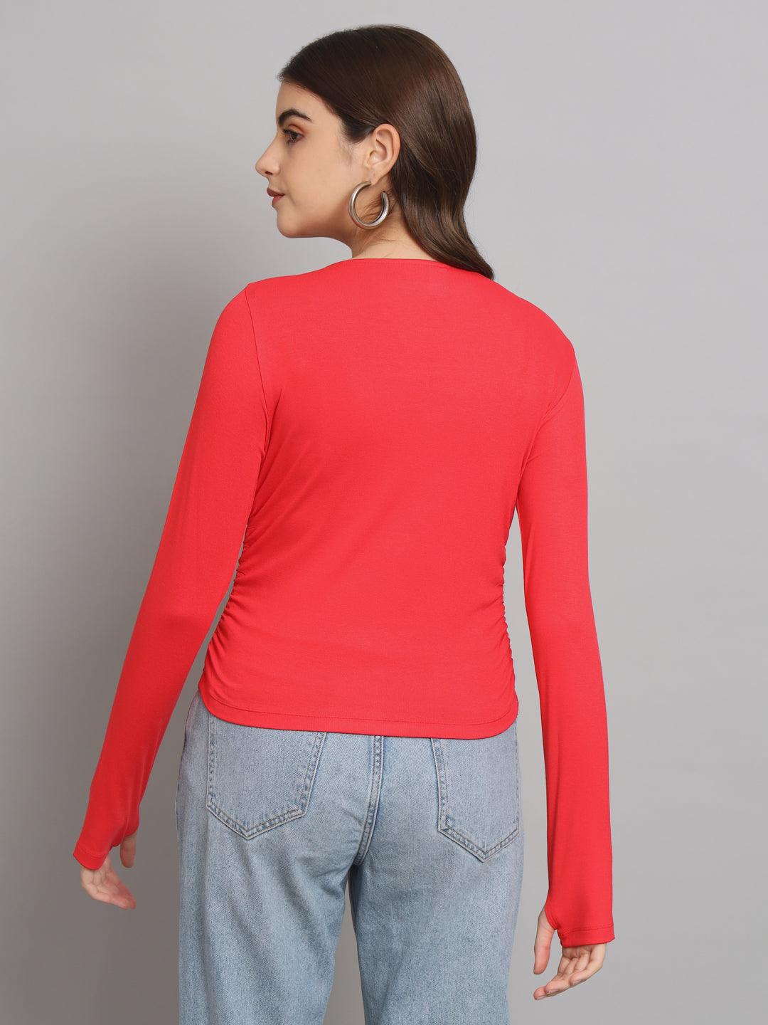 Sculpt Boat Neck Rib Top - VONYQ