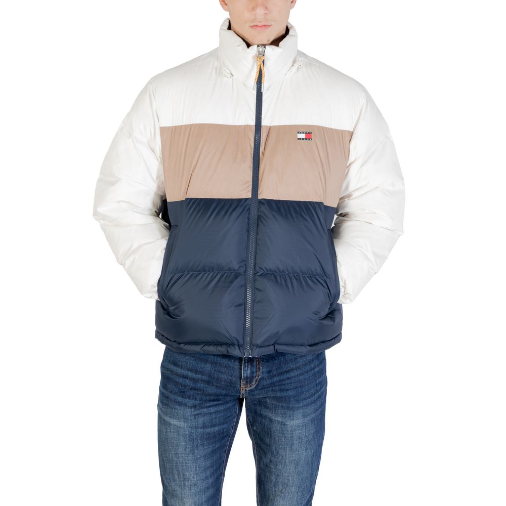 Tommy Hilfiger Jeans Cream Recycled Polyester Bomber