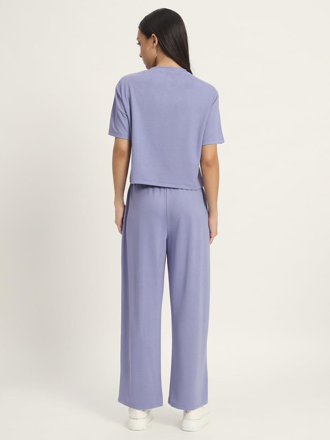 Effortless Luxe Co-ord Lilac - VONYQ