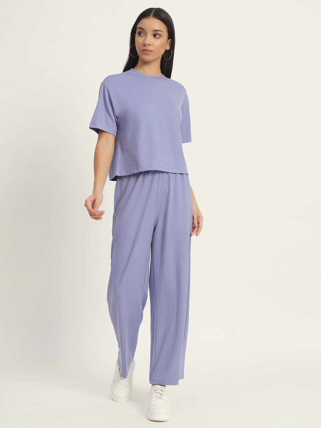Effortless Luxe Co-ord Lilac - VONYQ
