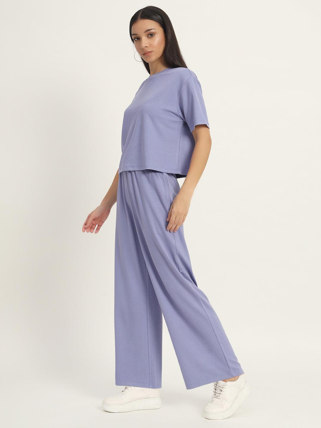 Effortless Luxe Co-ord Lilac - VONYQ