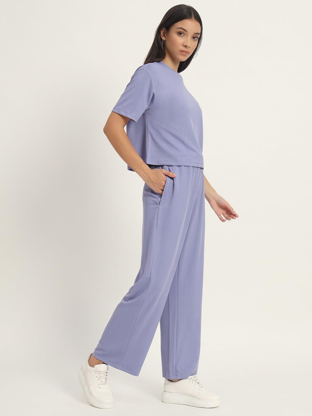 Effortless Luxe Co-ord Lilac - VONYQ
