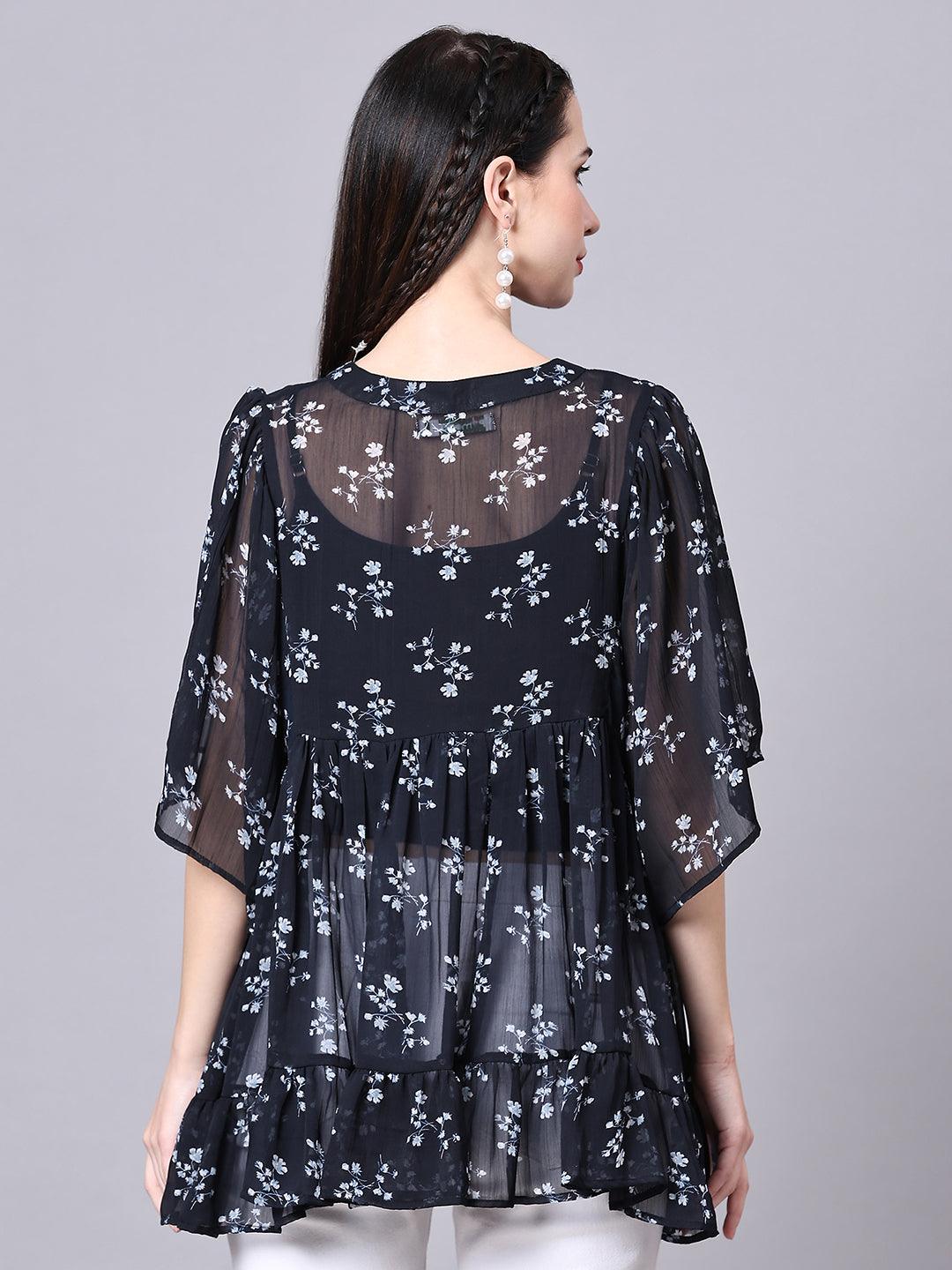 Flowy Peplum Top - VONYQ