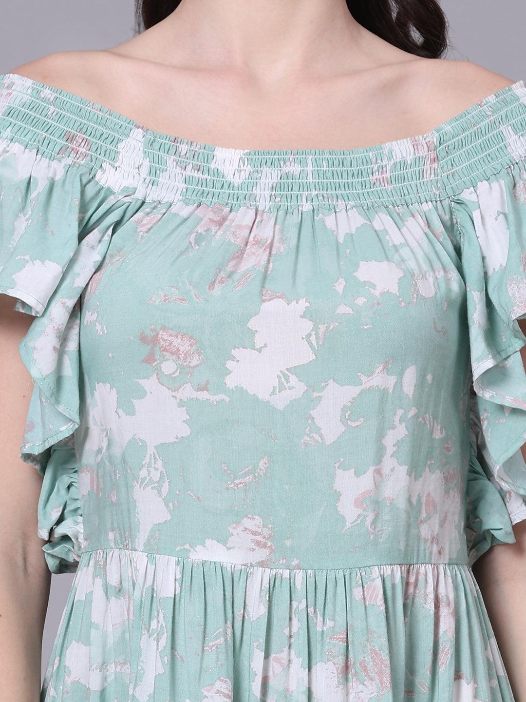 Off-Shoulder Midi Dress - VONYQ