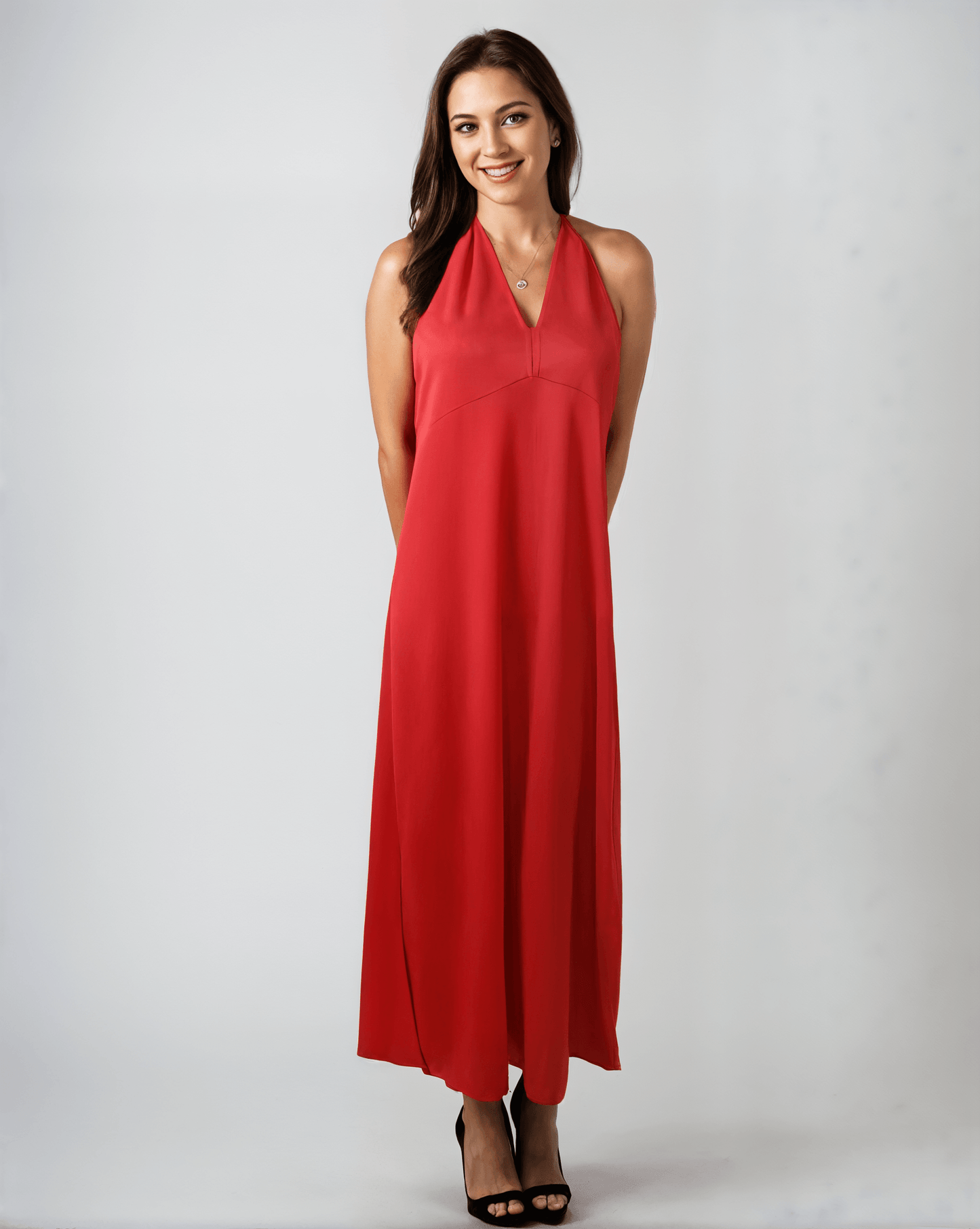 Radiant Rouge Dress - VONYQ