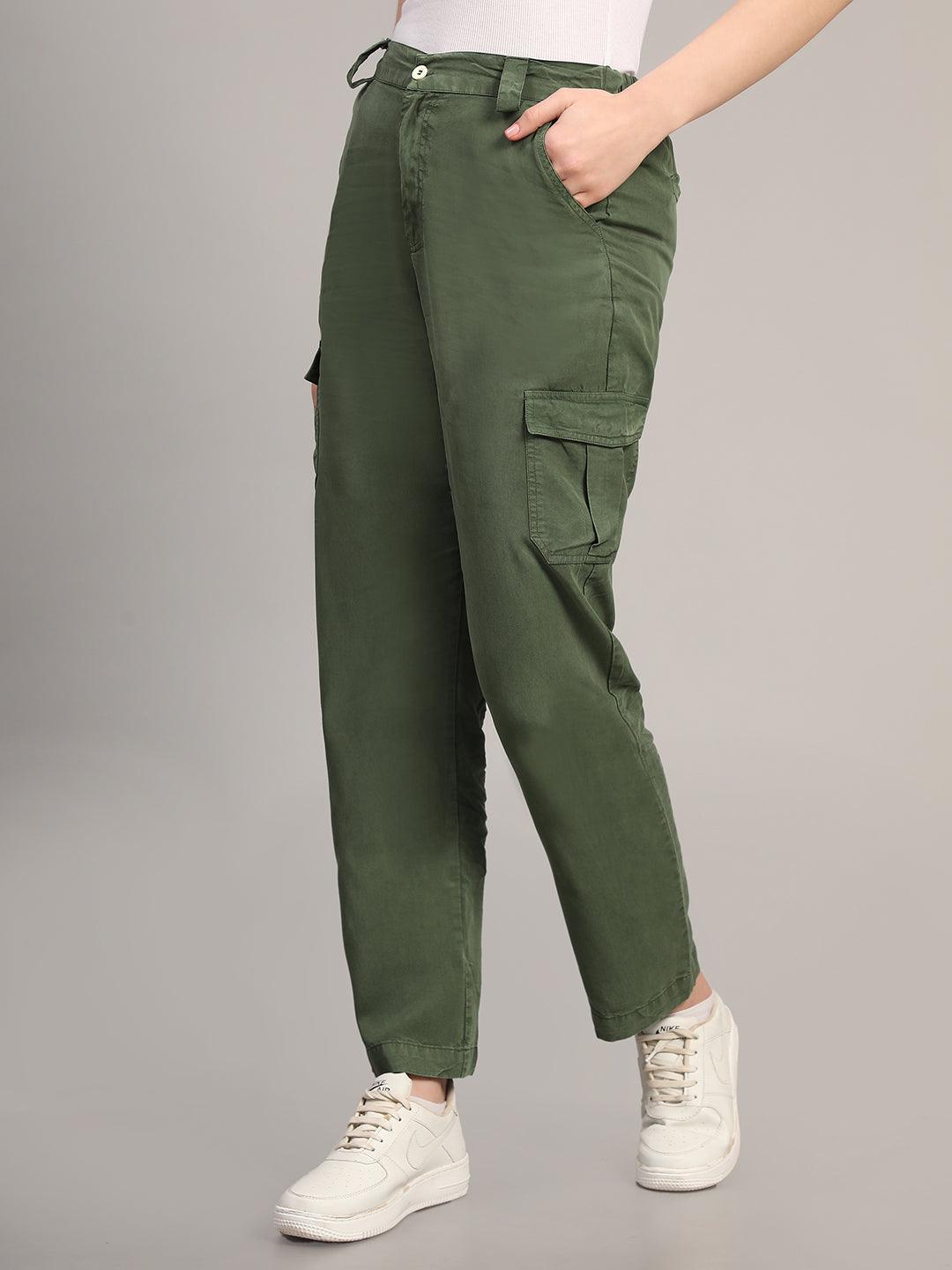 khaki Tencel pants - VONYQ