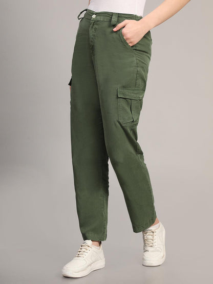khaki Tencel pants - VONYQ