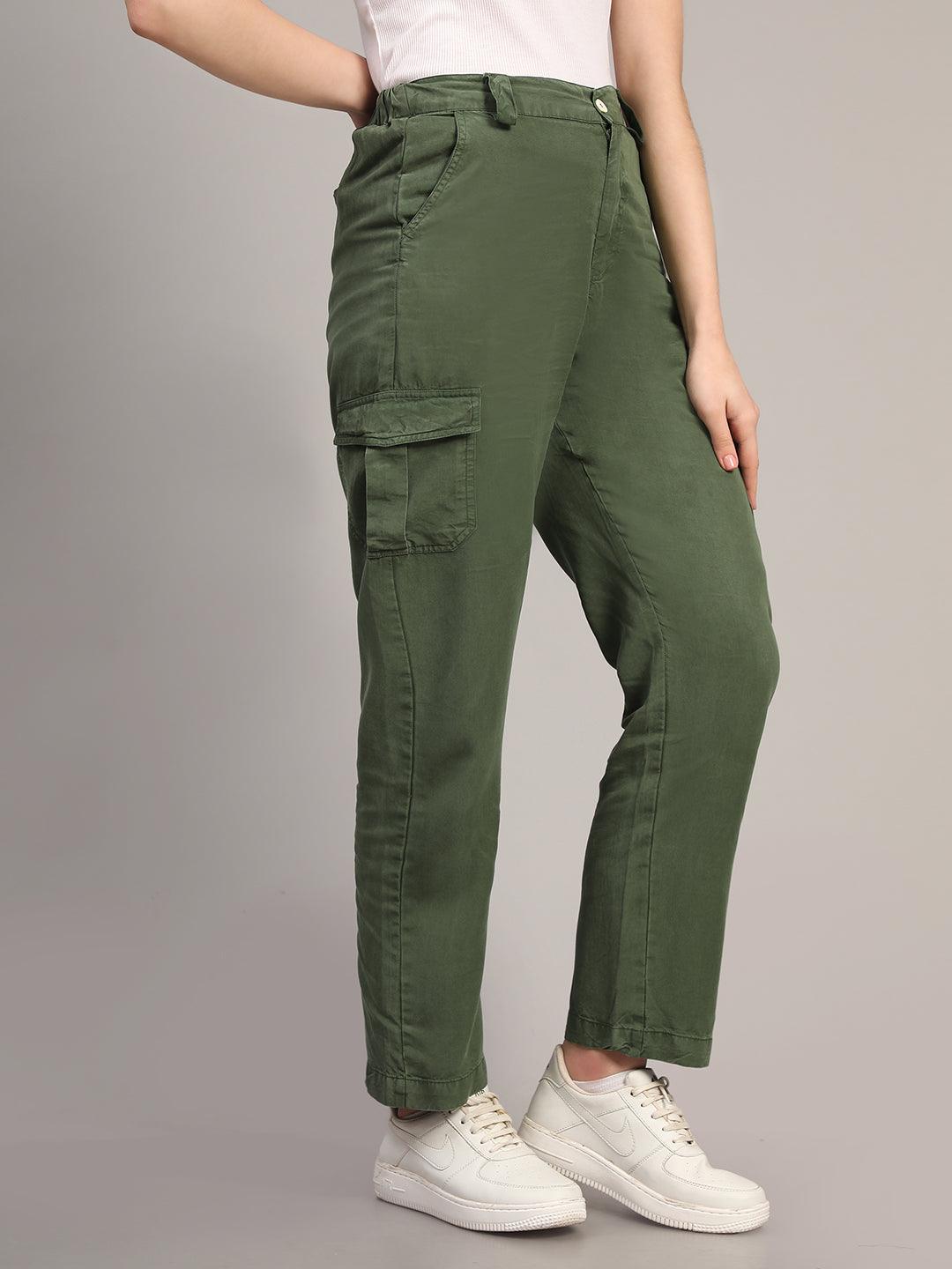 khaki Tencel pants - VONYQ