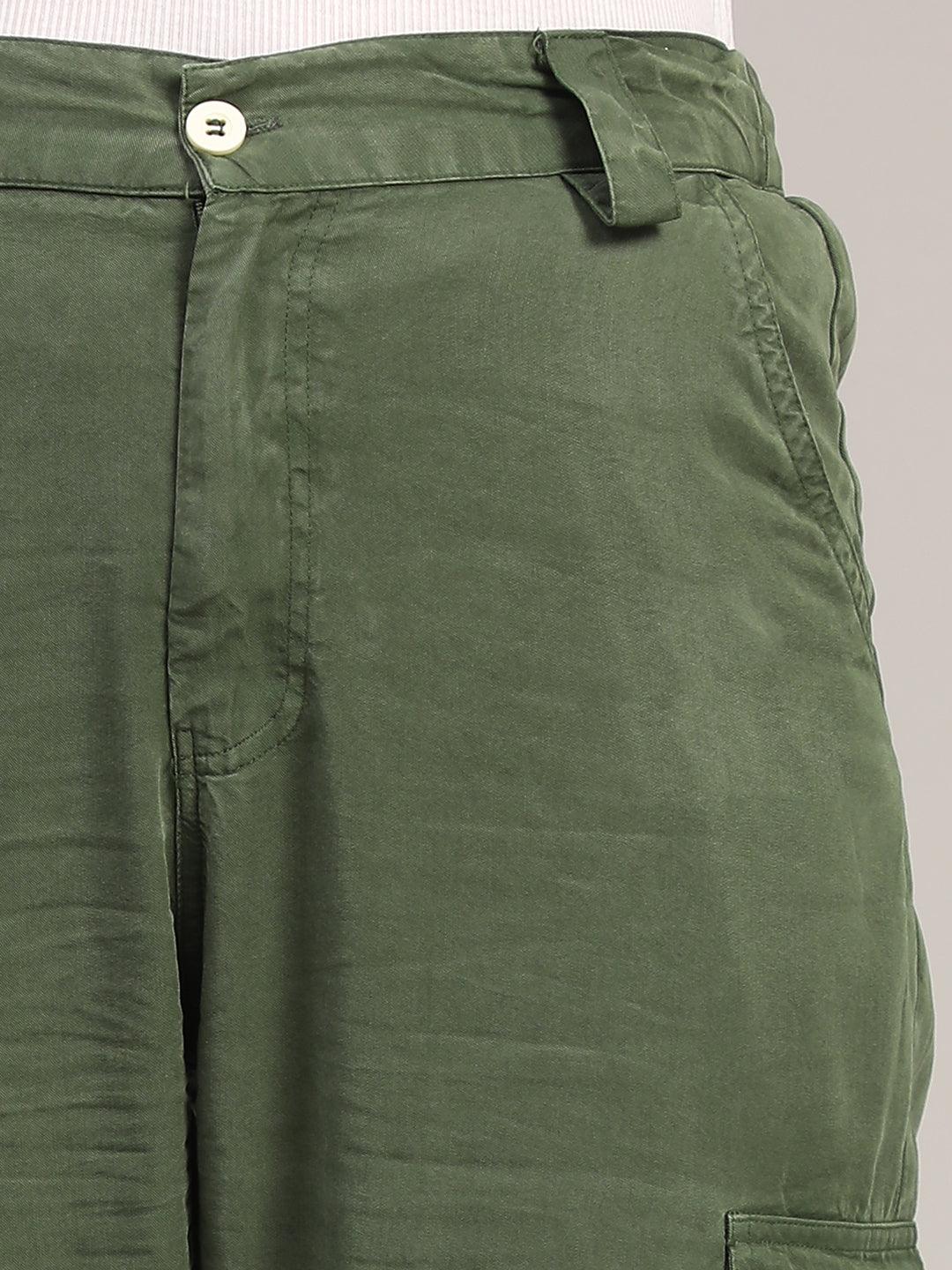 khaki Tencel pants - VONYQ