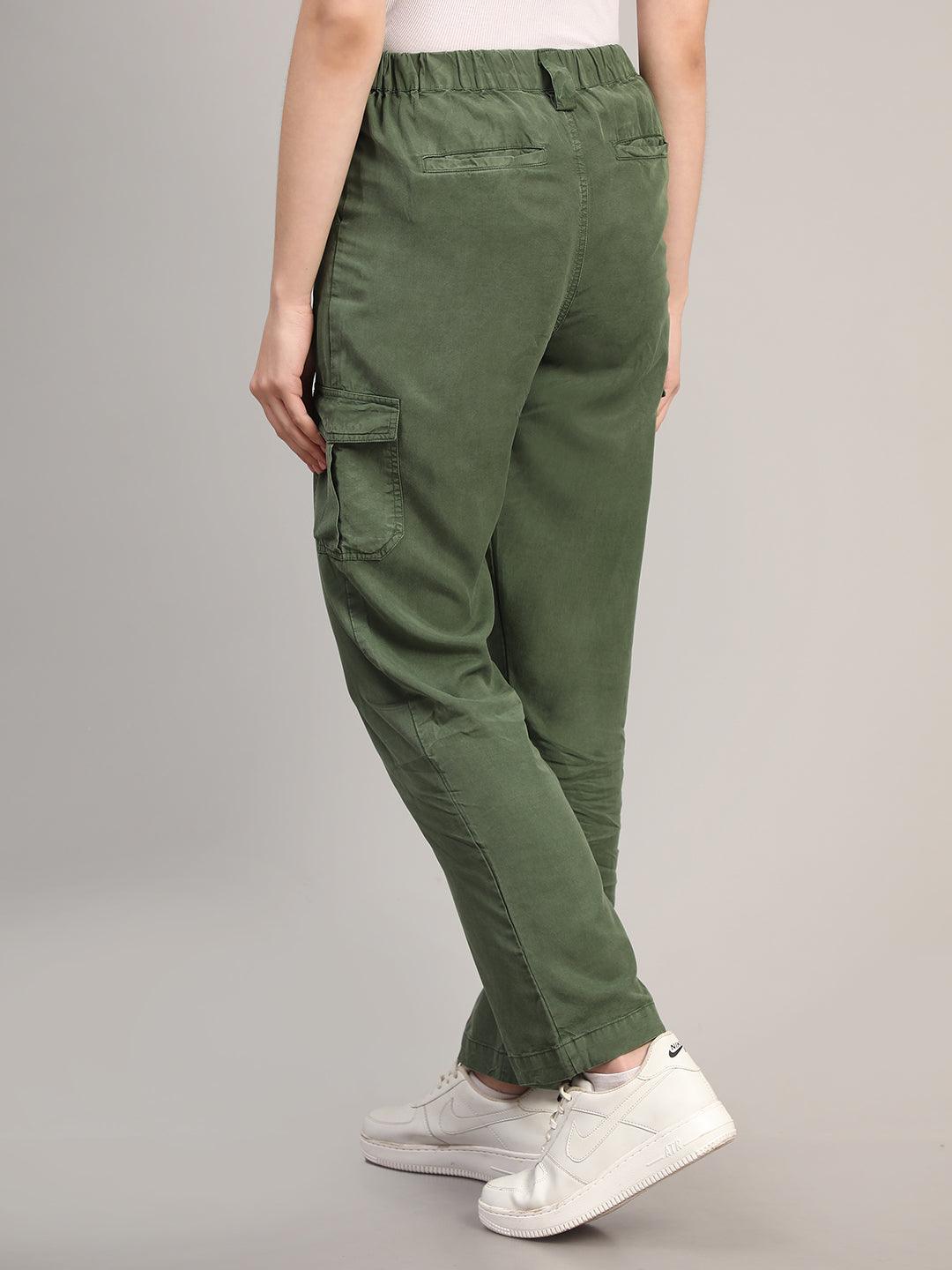 khaki Tencel pants - VONYQ