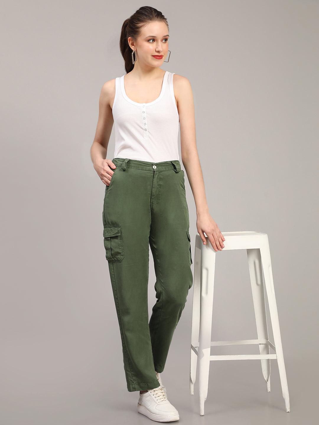 khaki Tencel pants - VONYQ