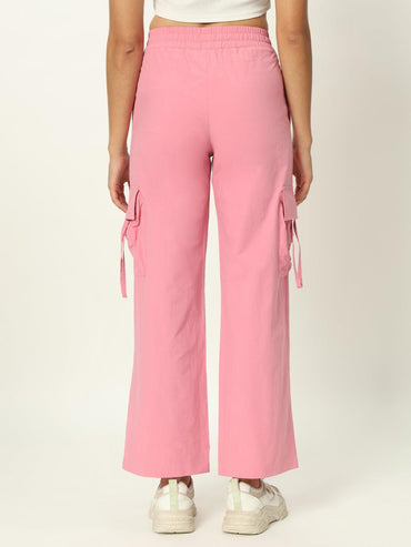 Urban Glide Pink Parachute Pants - VONYQ