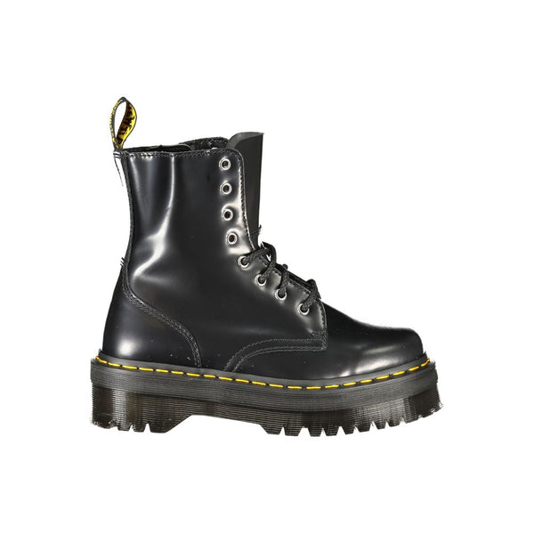 Dr. Martens Black Leather Unisex Ankle Boot