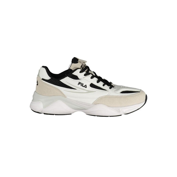 Fila White Polyurethane Men Sneaker