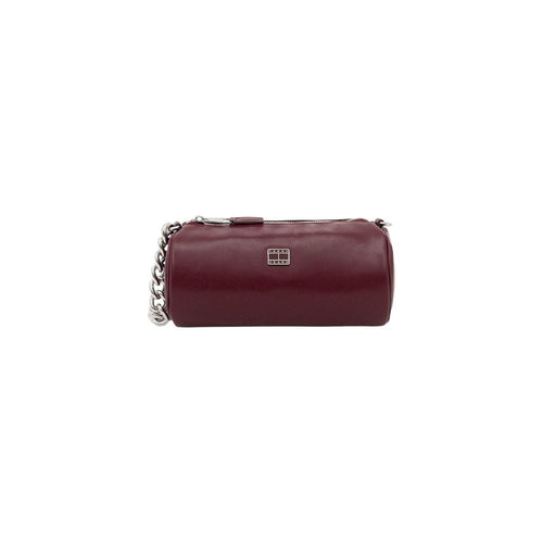 Tommy Hilfiger Jeans Bordeaux Artificial Leather Handbag
