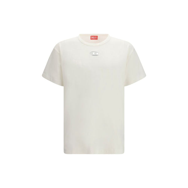 Diesel White Cotton T-Shirt