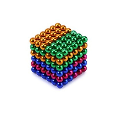 Buck Ball 216 Magnetic Ball Decompression Educational Toy Color Magnetic Ball Rubik's Cube