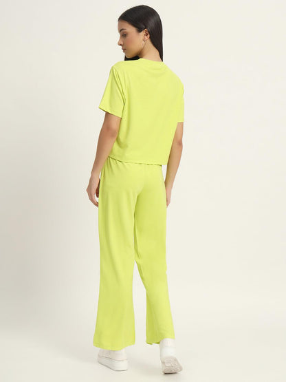Effortless Luxe Co-ord Yellow - VONYQ