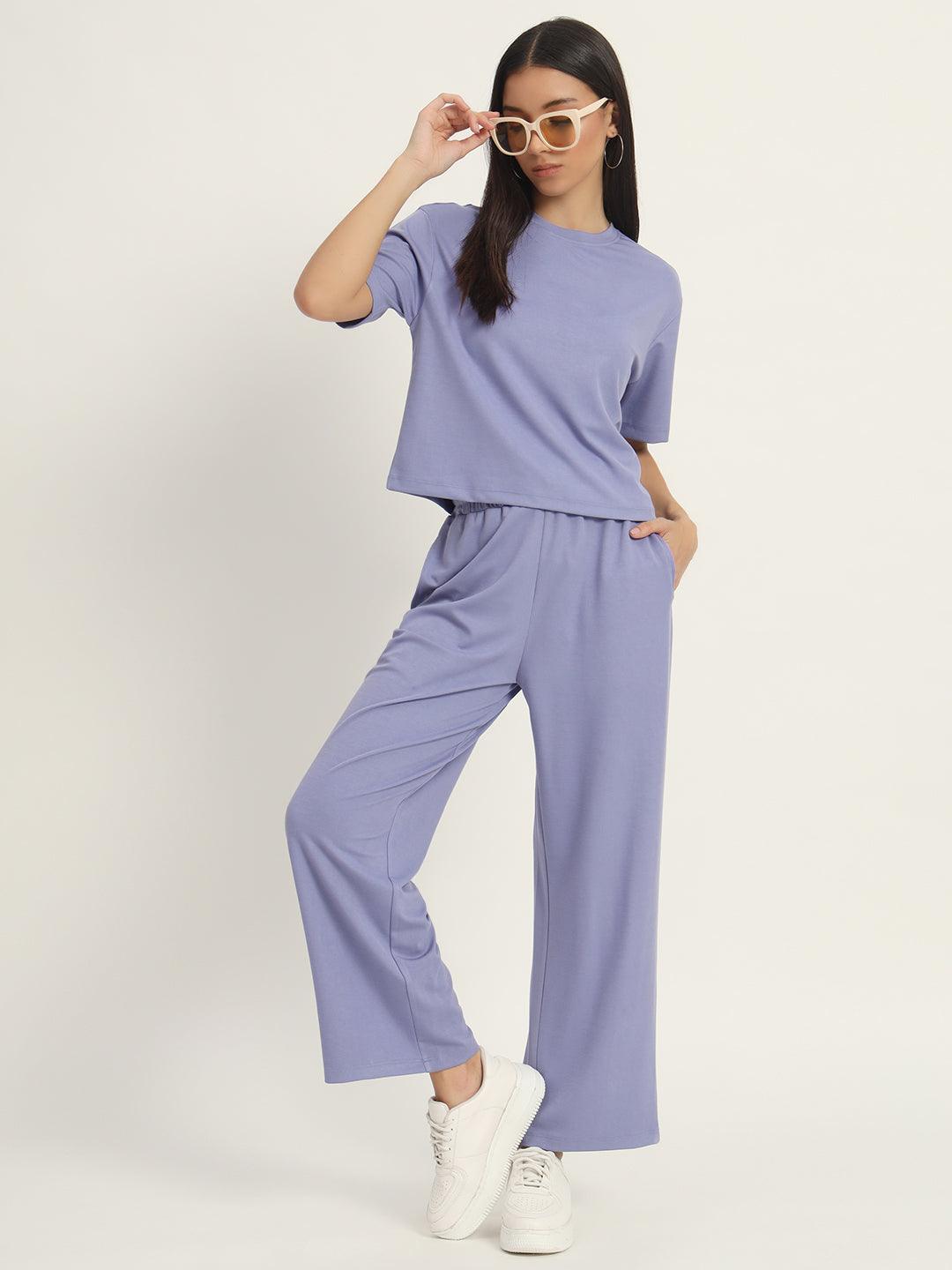Effortless Luxe Co-ord Lilac - VONYQ
