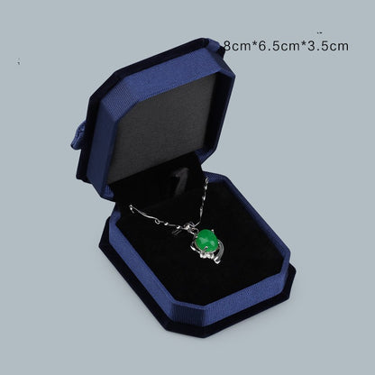 Blue Bow Jewelry Storage Box