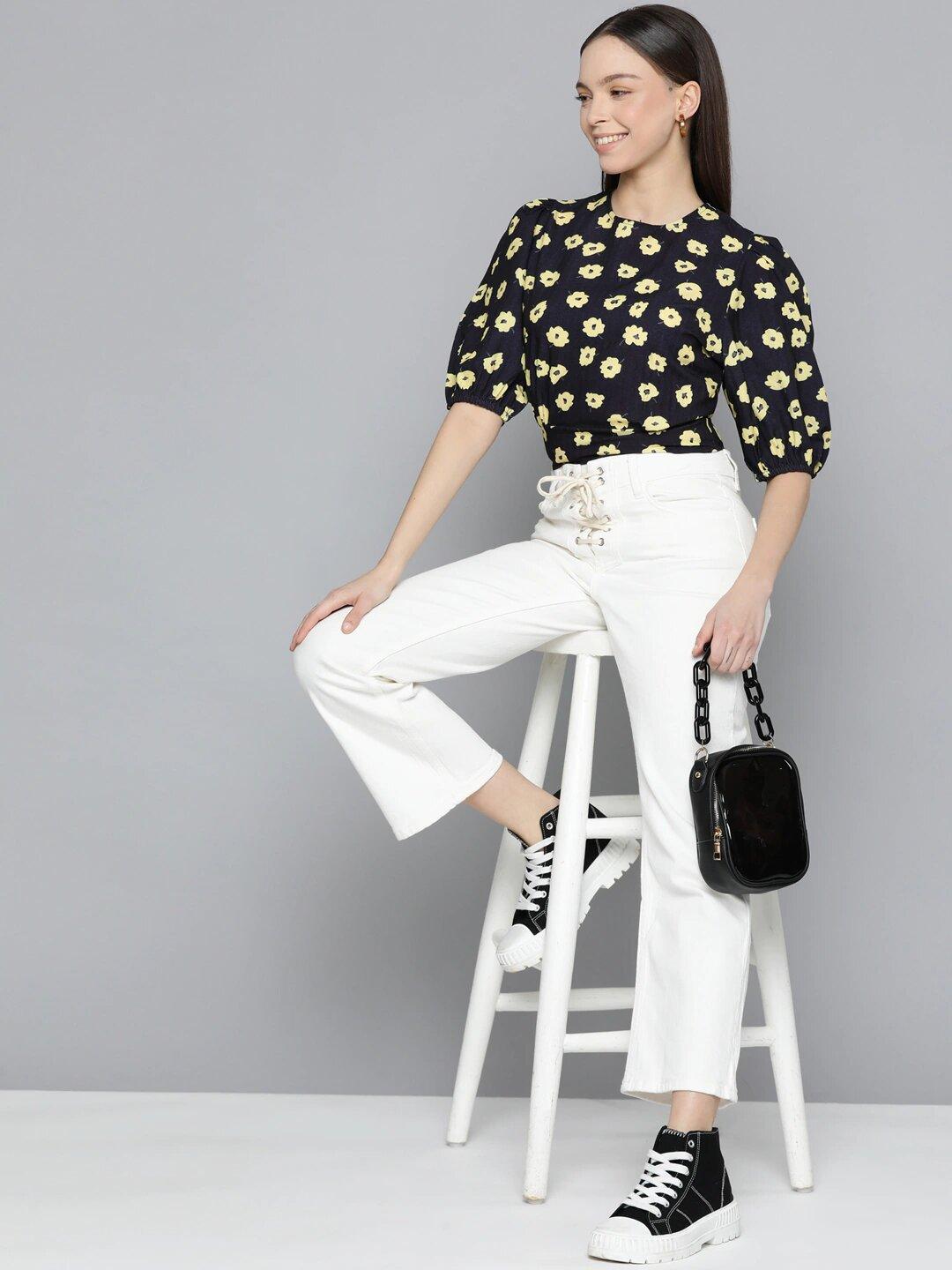 Bubble Hem Tops for Women – Stylish Tops Online | VONYQ - VONYQ