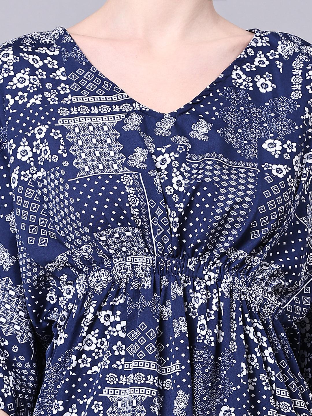Azure Flow Kaftan Dress - VONYQ
