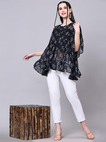 Flowy Peplum Top - VONYQ