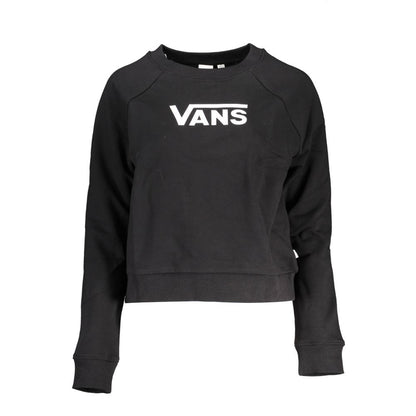 Vans Black Cotton Women Sweatshirt