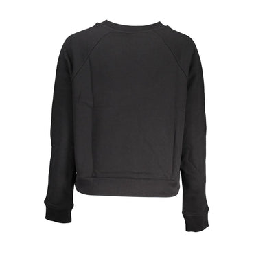Vans Black Cotton Women Sweatshirt