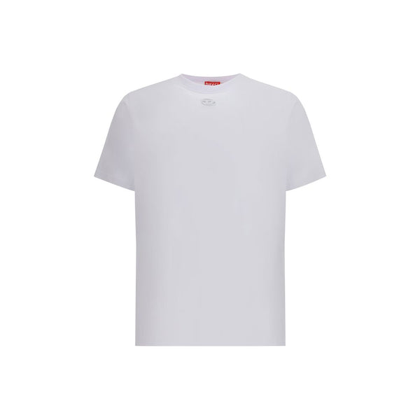 Diesel White Cotton T-Shirt