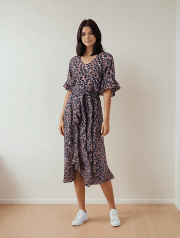 Flora Flow Asymmetrical Dress - VONYQ