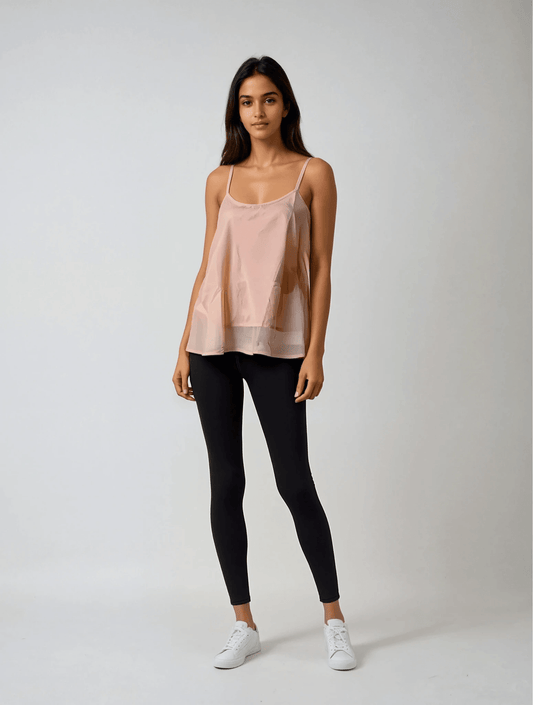 Elegant Sheer Camisole - VONYQ