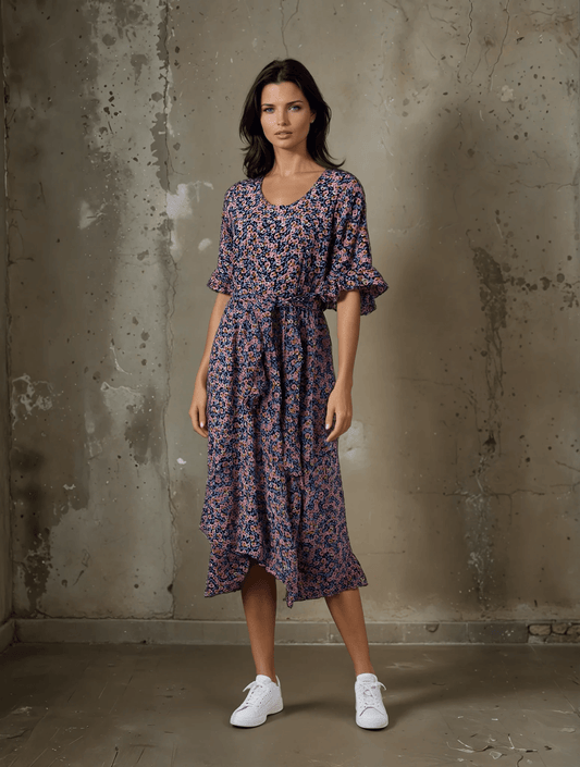 Flora Flow Asymmetrical Dress - VONYQ