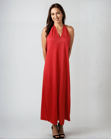 Radiant Rouge Dress - VONYQ