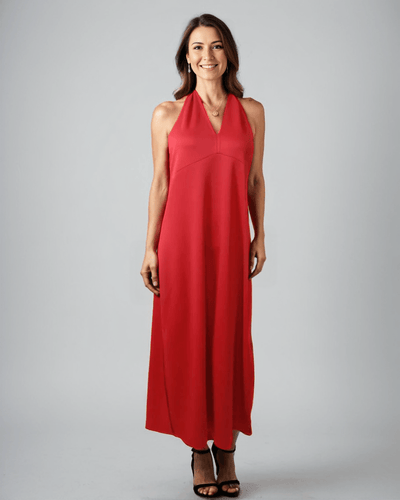 Radiant Rouge Dress - VONYQ