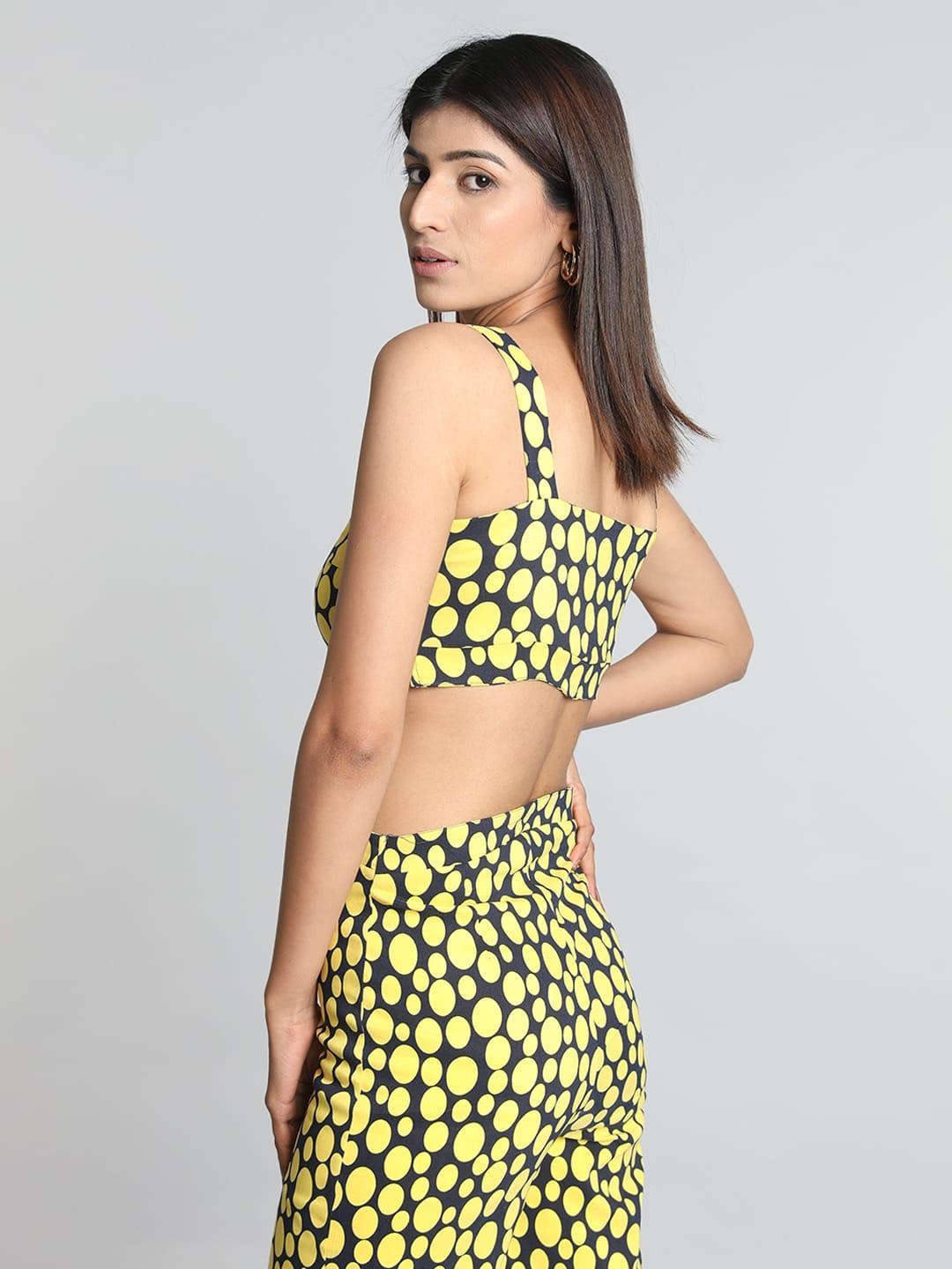 Chic Polka Dot Jumpsuit - VONYQ