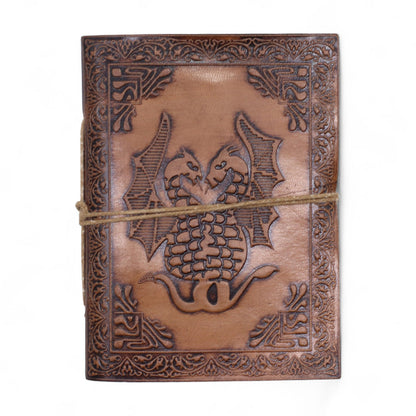 Assorted Esoteric Leather Notebooks - 15x11.5 cm