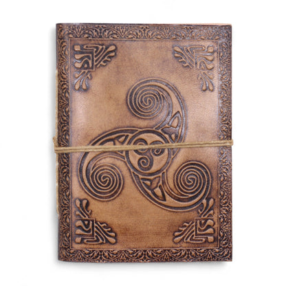 Assorted Esoteric Leather Notebooks - 15x11.5 cm