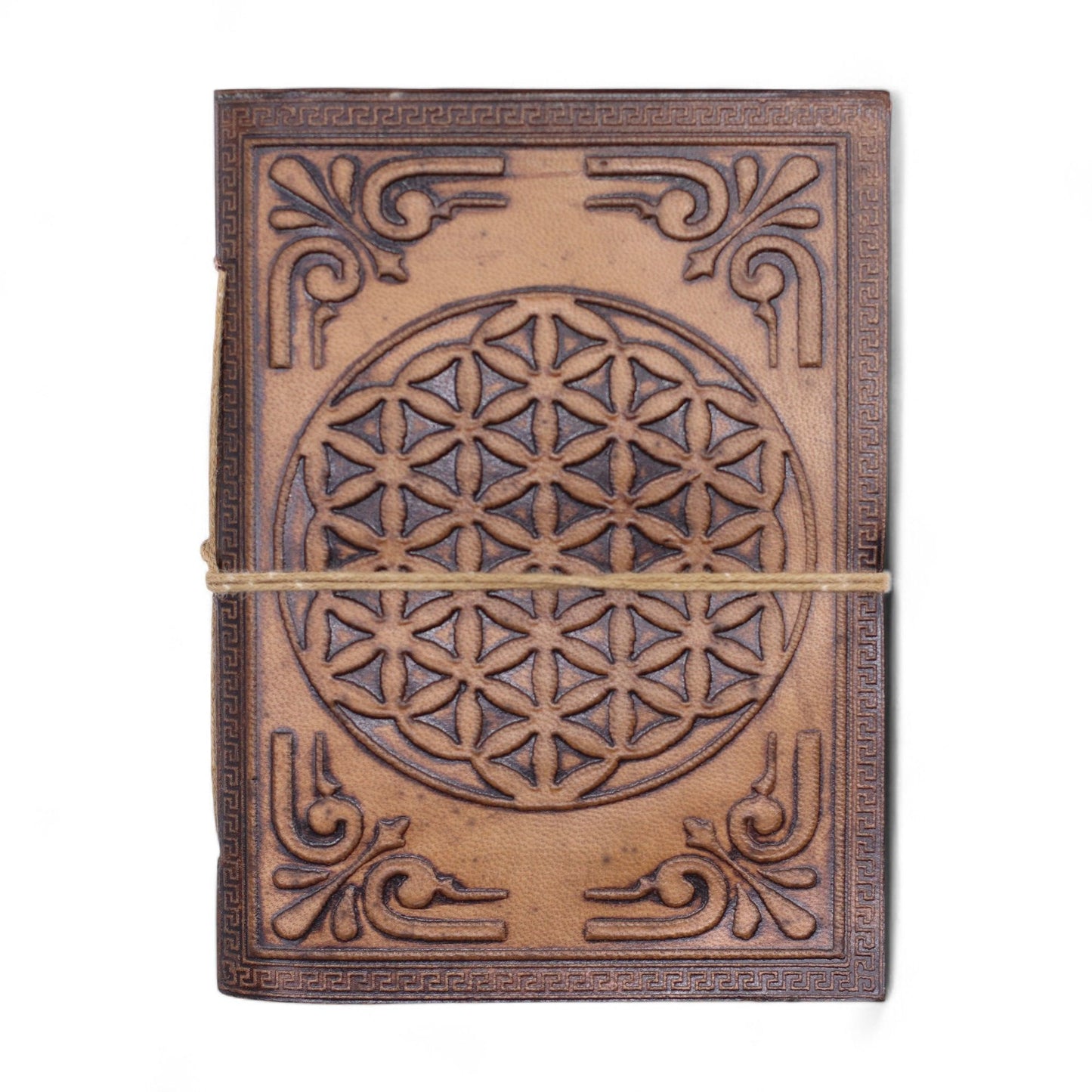 Assorted Esoteric Leather Notebooks - 15x11.5 cm