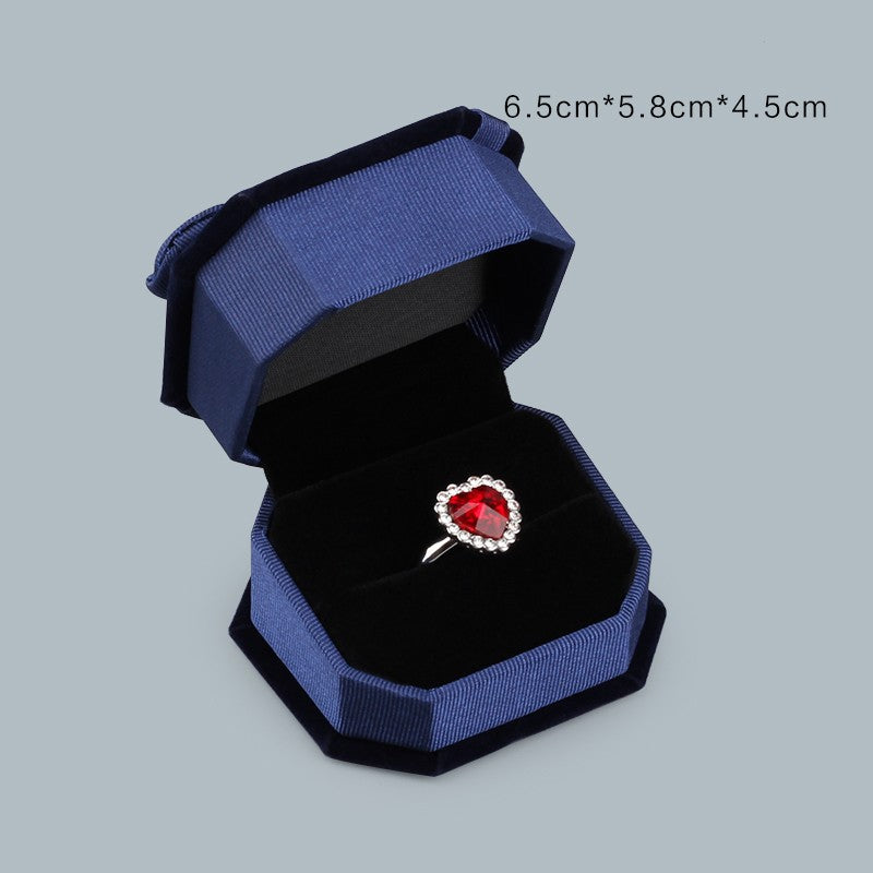 Blue Bow Jewelry Storage Box